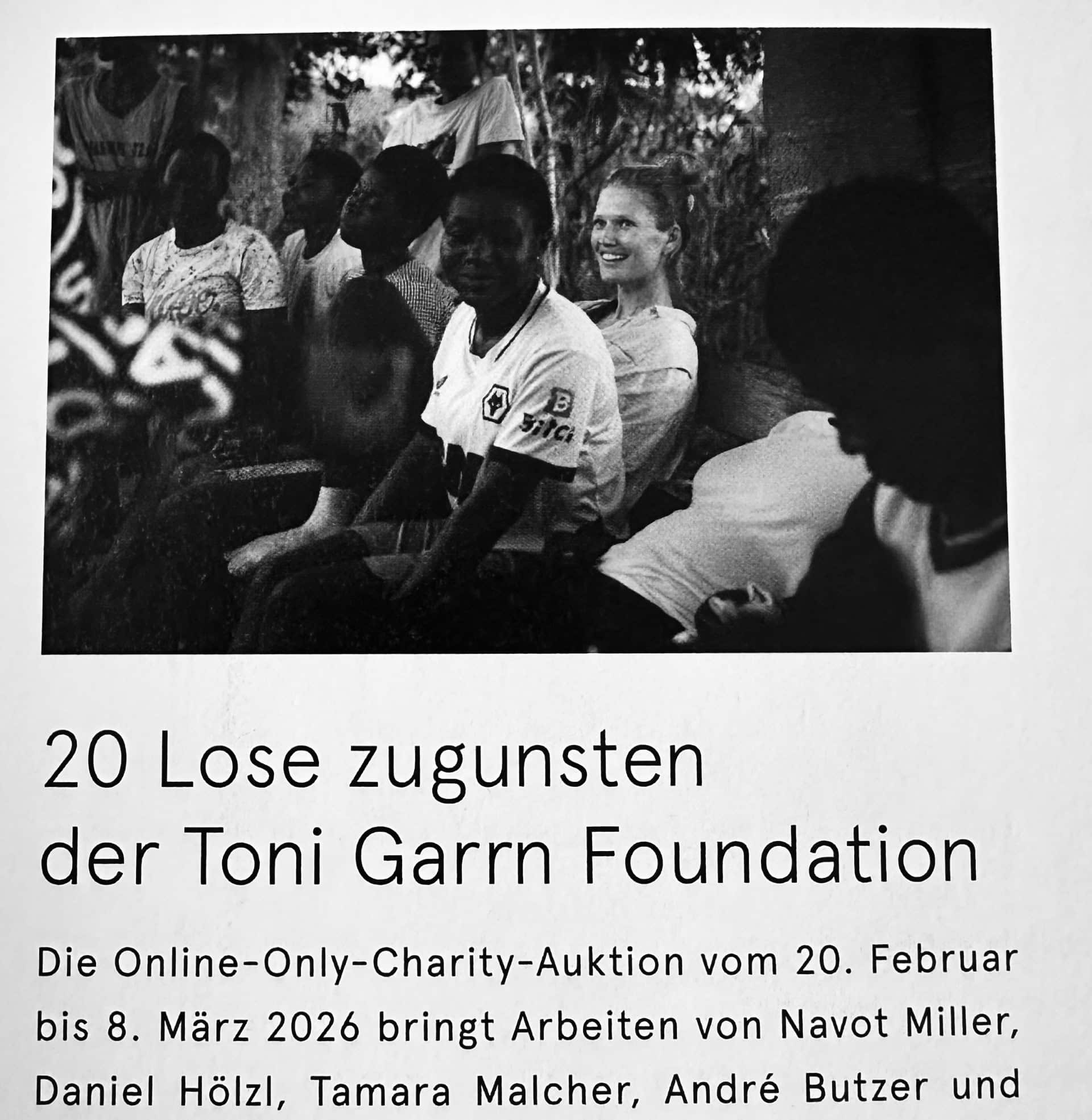 Charity mit Villa Grisebach und Toni Garrn Foundation (03/26)