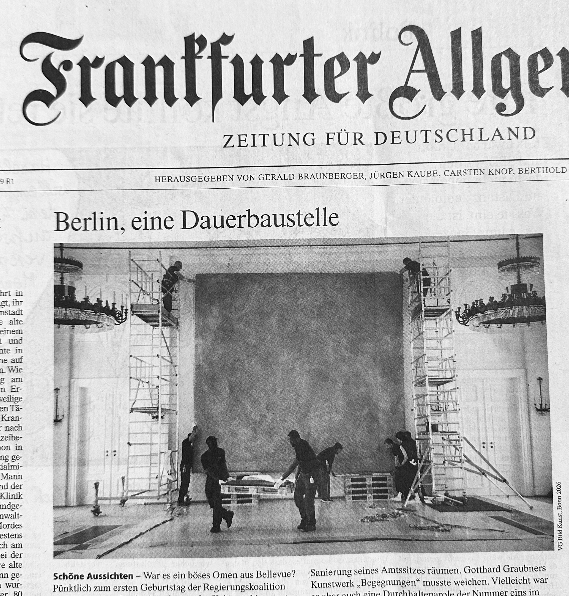 Beim Bundespräsidenten auf Schloß Bellevue (05/26)